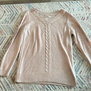 Large | Pink Sweater | Maurice’s | New with Tags Attached |